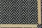 Basic Black-White Famous Designer Blurry Dot Printed Chiffon Fabric By the Yard
